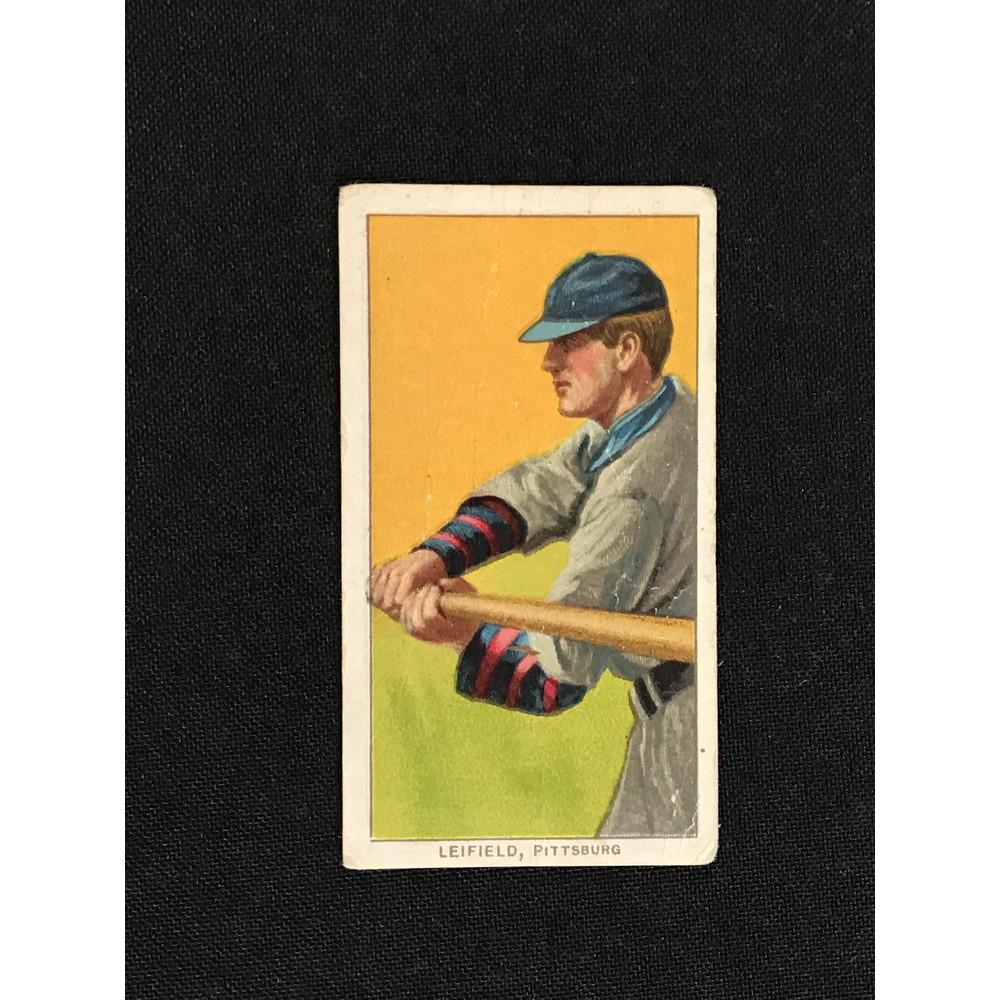 1909-11 T206 Lefty Leifield Polar Bear Back: 1909-11 T206 Lefty Leifield Polar Bear Back