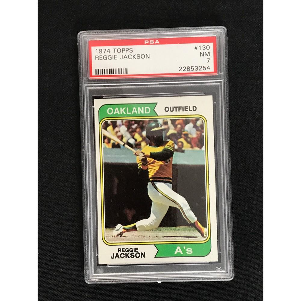 1974 Topps Reggie Jackson Psa 7 (1 of 2)