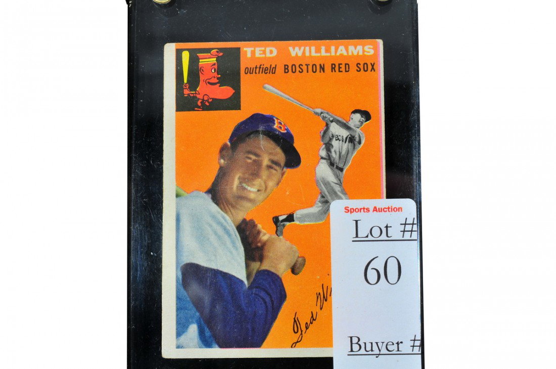 1954 Topps Ted Williams card #250: 1954 Topps Ted Williams card #250