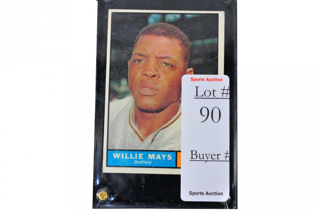1951 WIllie Mays card: 1951 WIllie Mays card