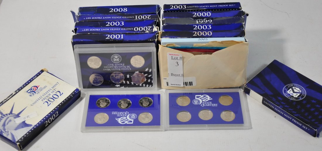 Lot of US State Quarter sets: Lot of US State Quarter sets