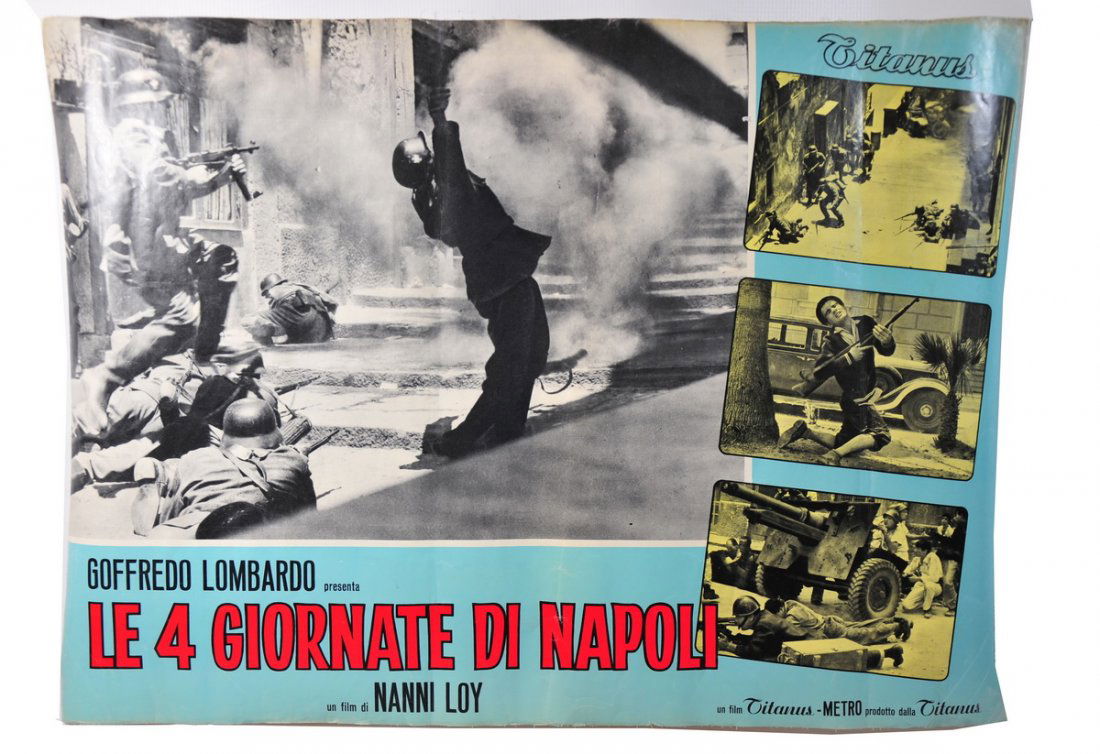 Four Italian Movie Posters for the Movie "Le 4 Gior (1 of 1)