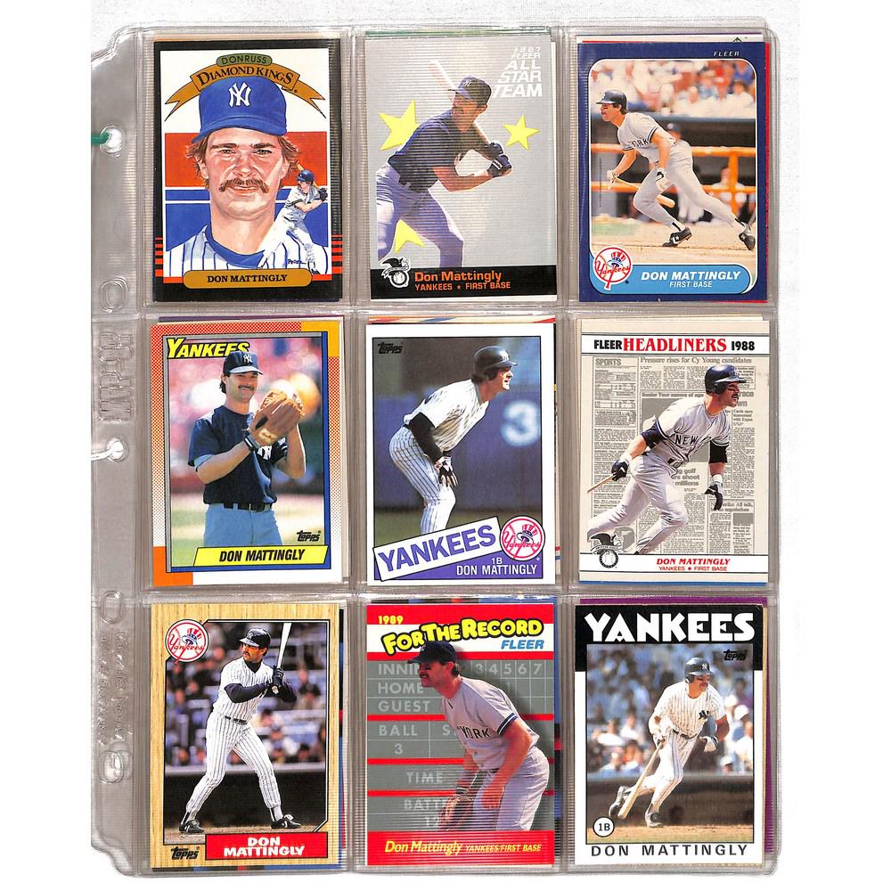 33 Different Don Mattingly Cards (1 of 4)