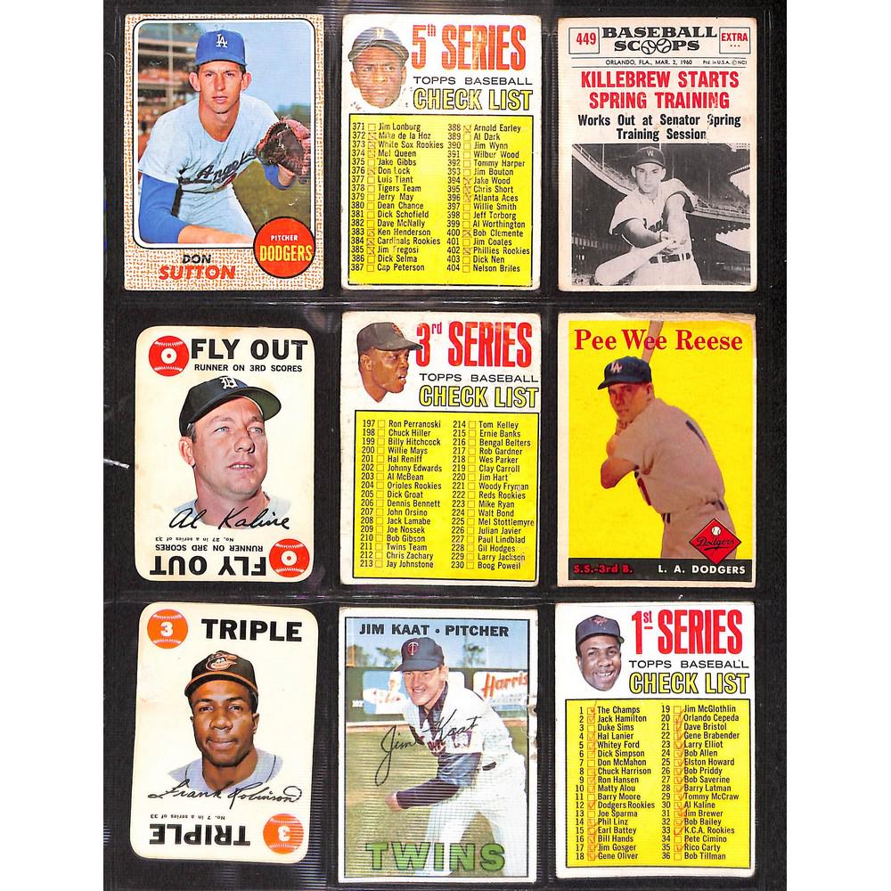 9 1960'sbaseball Stars/hof (1 of 2)