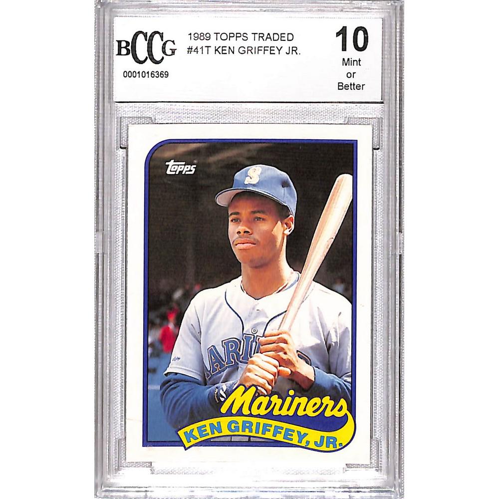 1989 Topps Traded Ken Griffey Jr. Rc Bccg 10 (1 of 2)