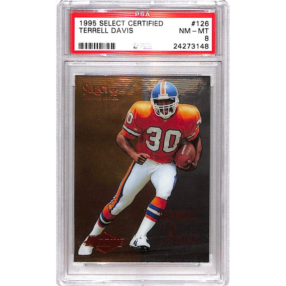 1995 Select Certified Terrell Davis Rc Psa 8 (1 of 2)