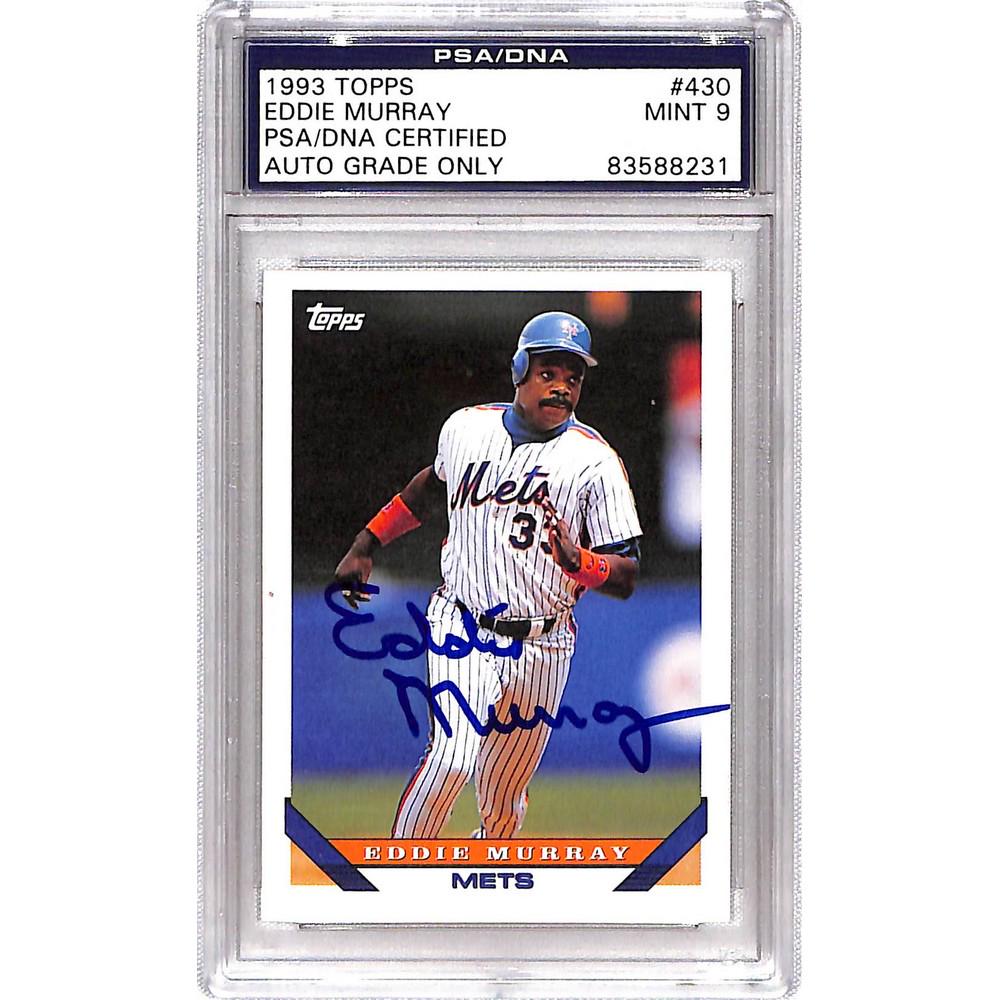 1993 Topps Eddie Murray Auto Psa 9 (1 of 2)