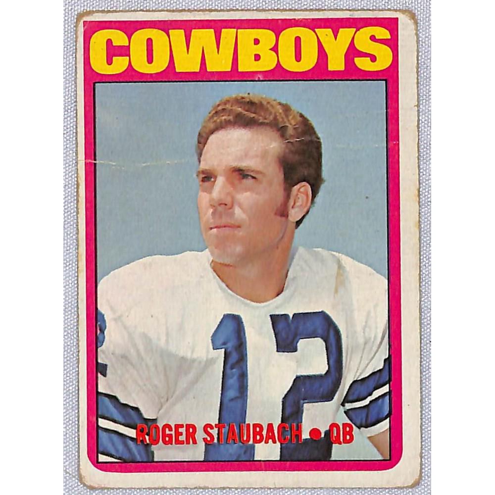 1972 Topps Roger Staubach Rc Low Grade (1 of 2)