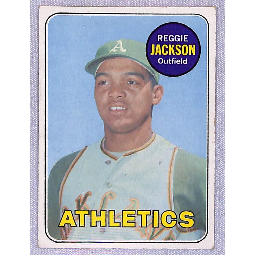 1969 Topps Reggie Jackson Rc Centered (1 of 2)