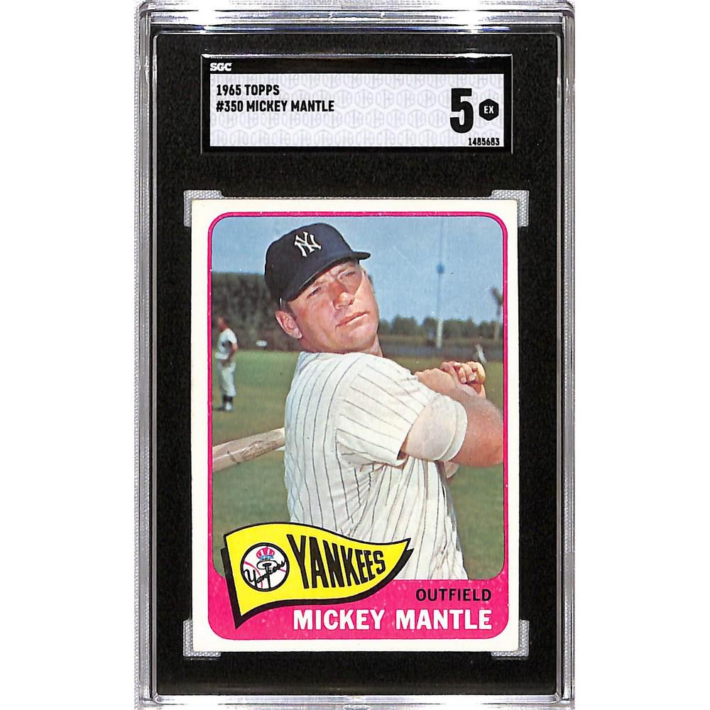 1965 Topps Mickey Mantle Sgc 5 (1 of 2)