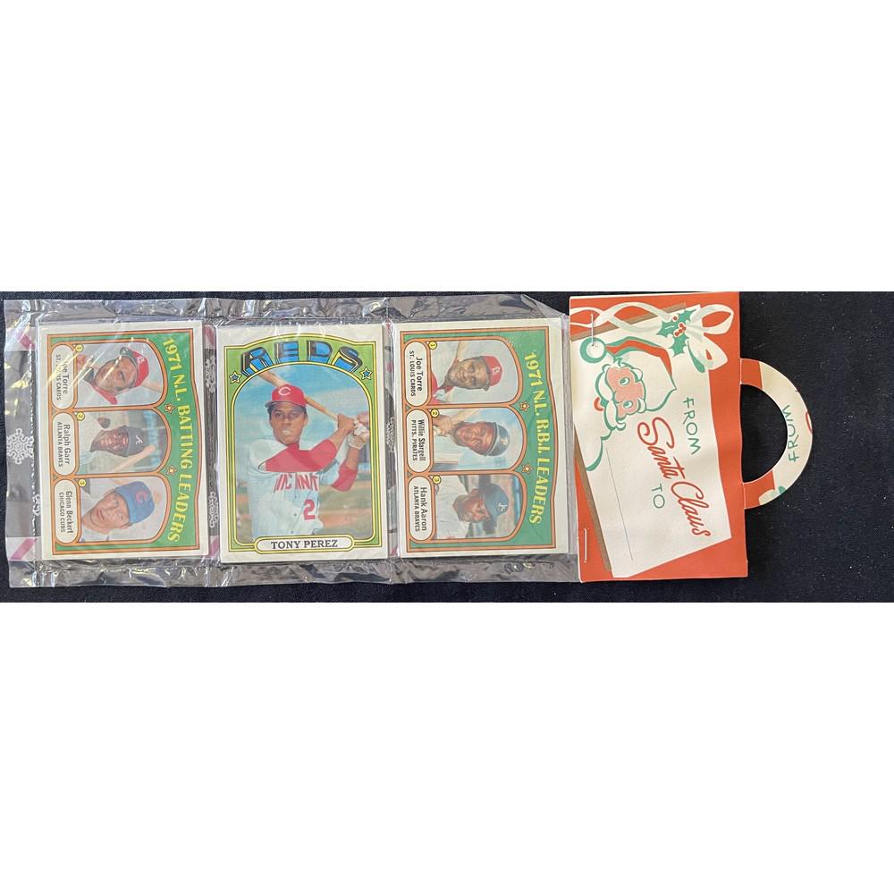 1972 Topps Baseball Sealed Christmas Rack Pack (1 of 2)