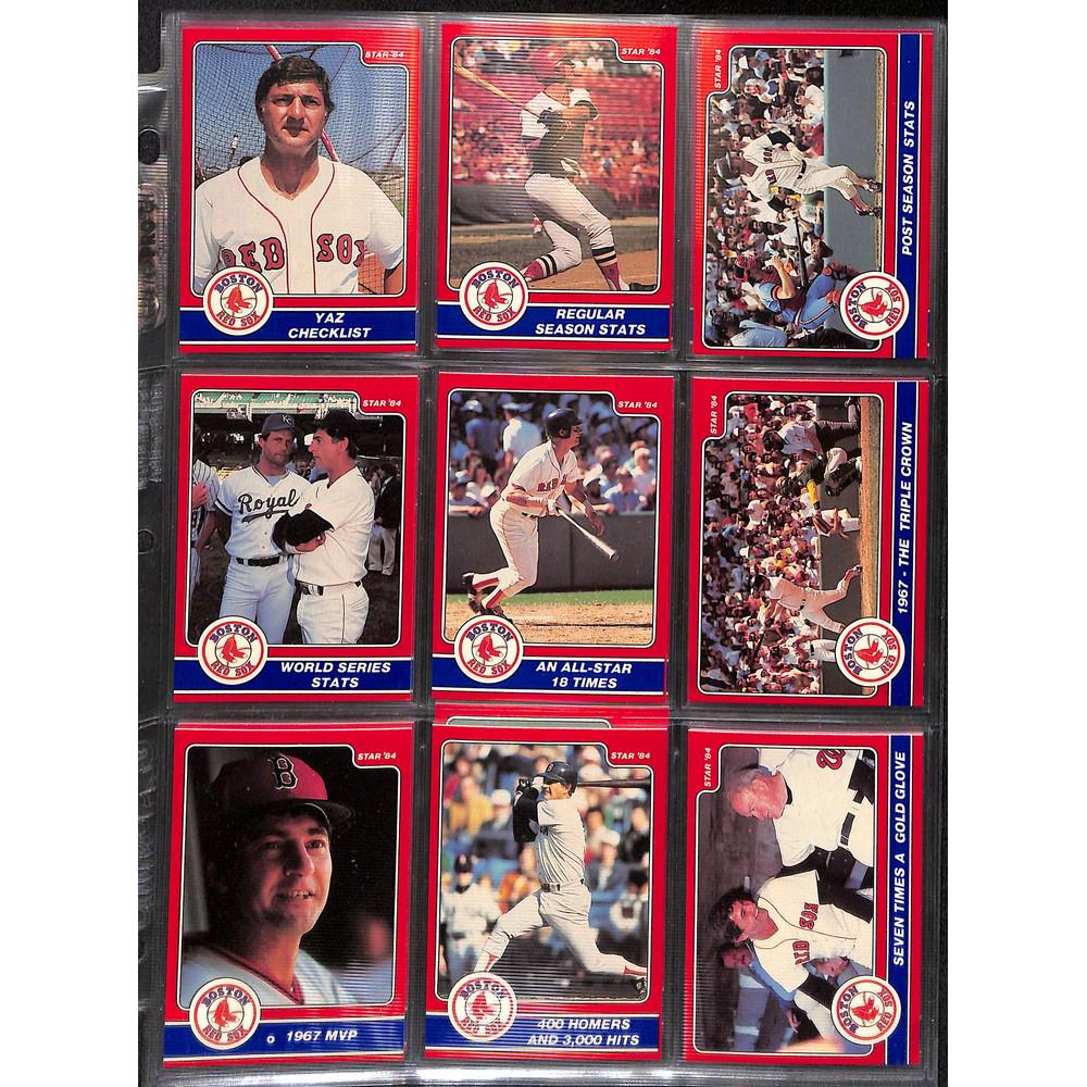 24 1984 Star Company Carl Yastrzemski Card Set: 24 1984 Star Company Carl Yastrzemski Card Set