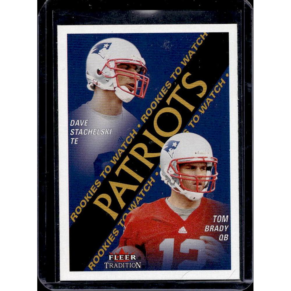 2000 Fleer Tradition Tom Brady Rc (1 of 2)