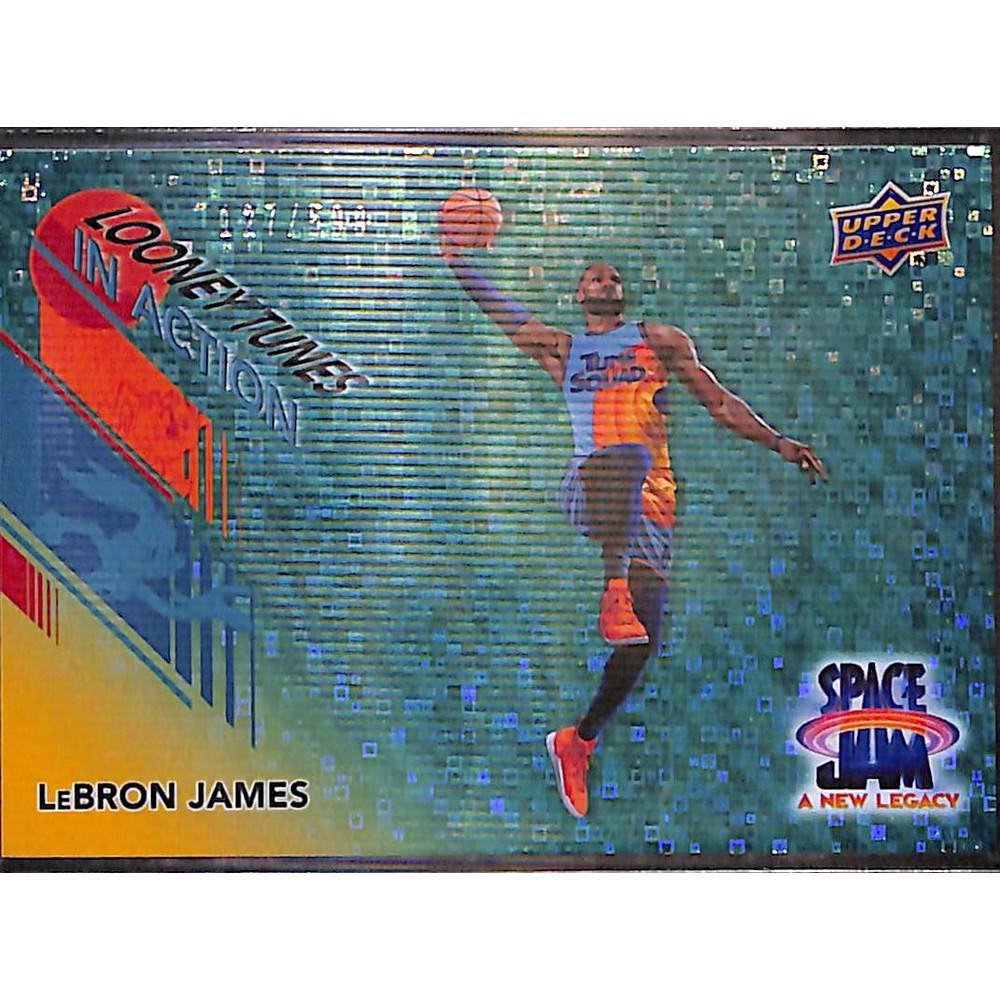 2021 Ud Space Jam Lebron James #127/599 (1 of 2)