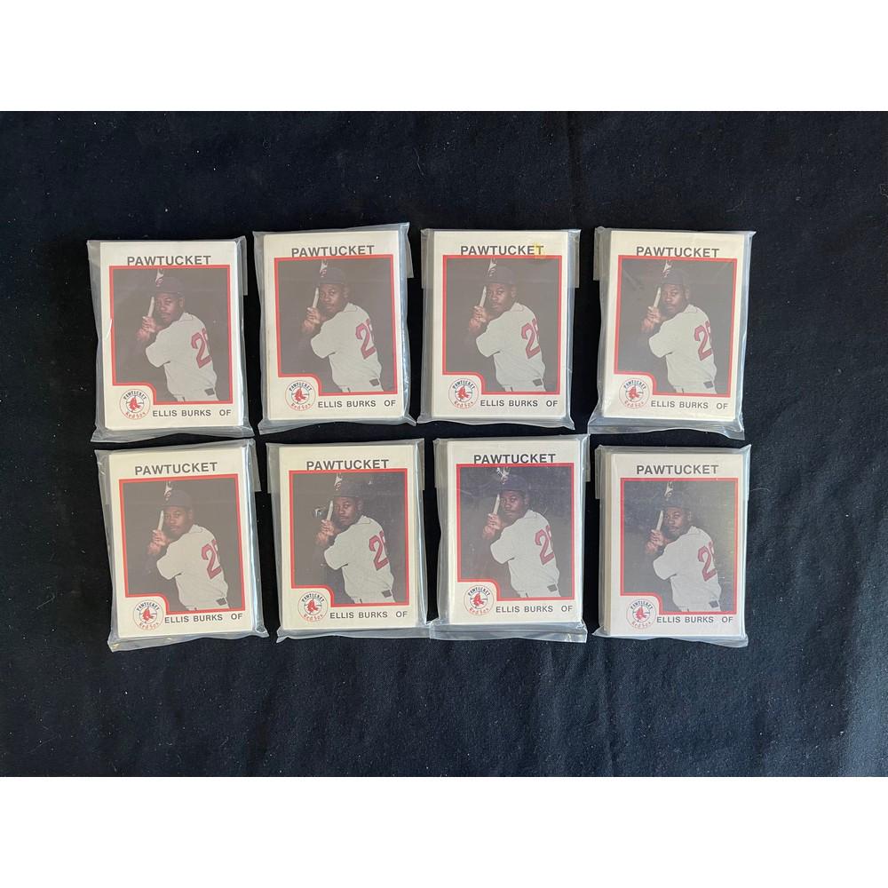 8 1987 Pawtucket Red Sox Team Sets (1 of 2)
