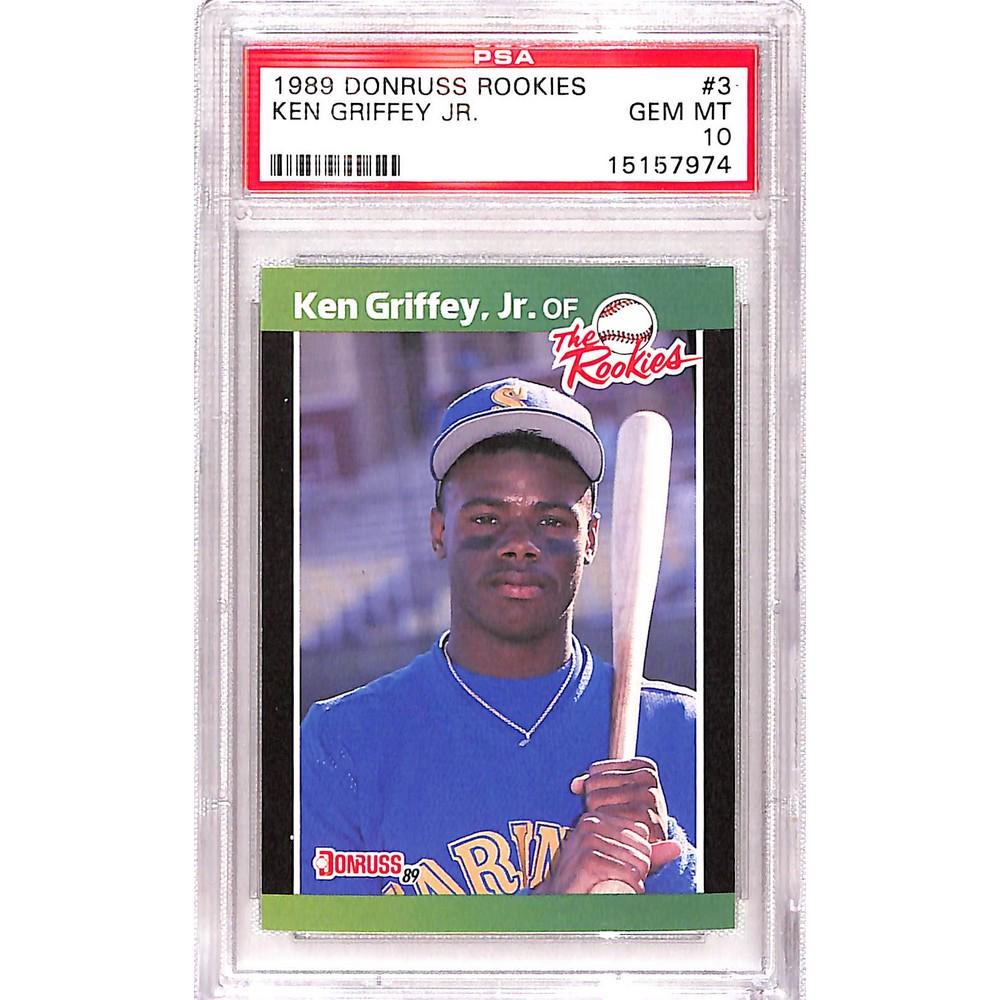 1989 Donruss Ken Griffey Rc Psa 10: 1989 Donruss Ken Griffey Rc Psa 10