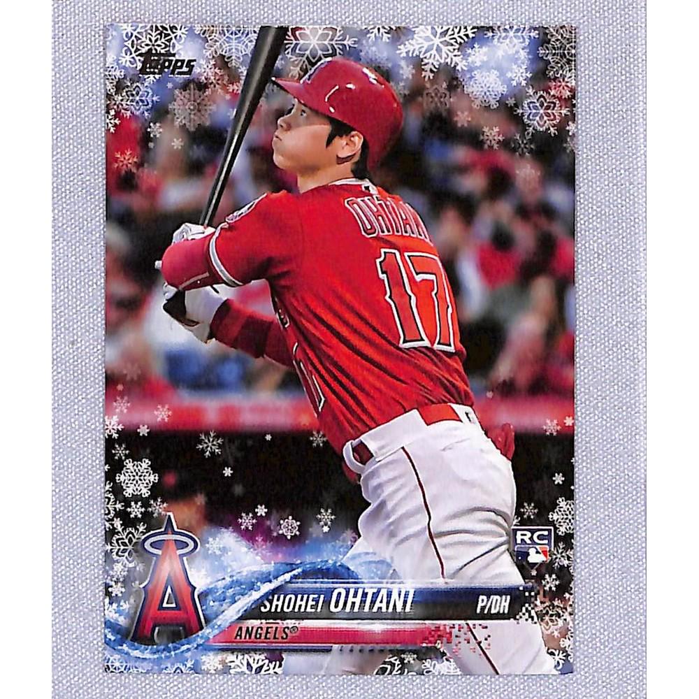 2018 Topps Shohei Ohtani Rc Christmas Insert (1 of 2)