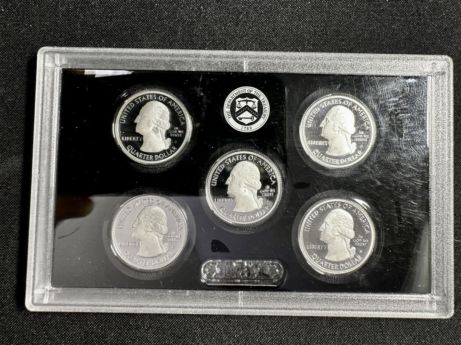 2019 S Silver Atb 5 Coin Reverse Proof Set No Box (1 of 2)