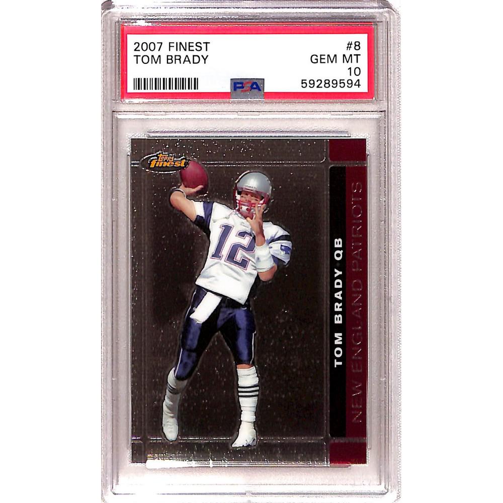 2007 Finest Tom Brady Psa 10 (1 of 2)