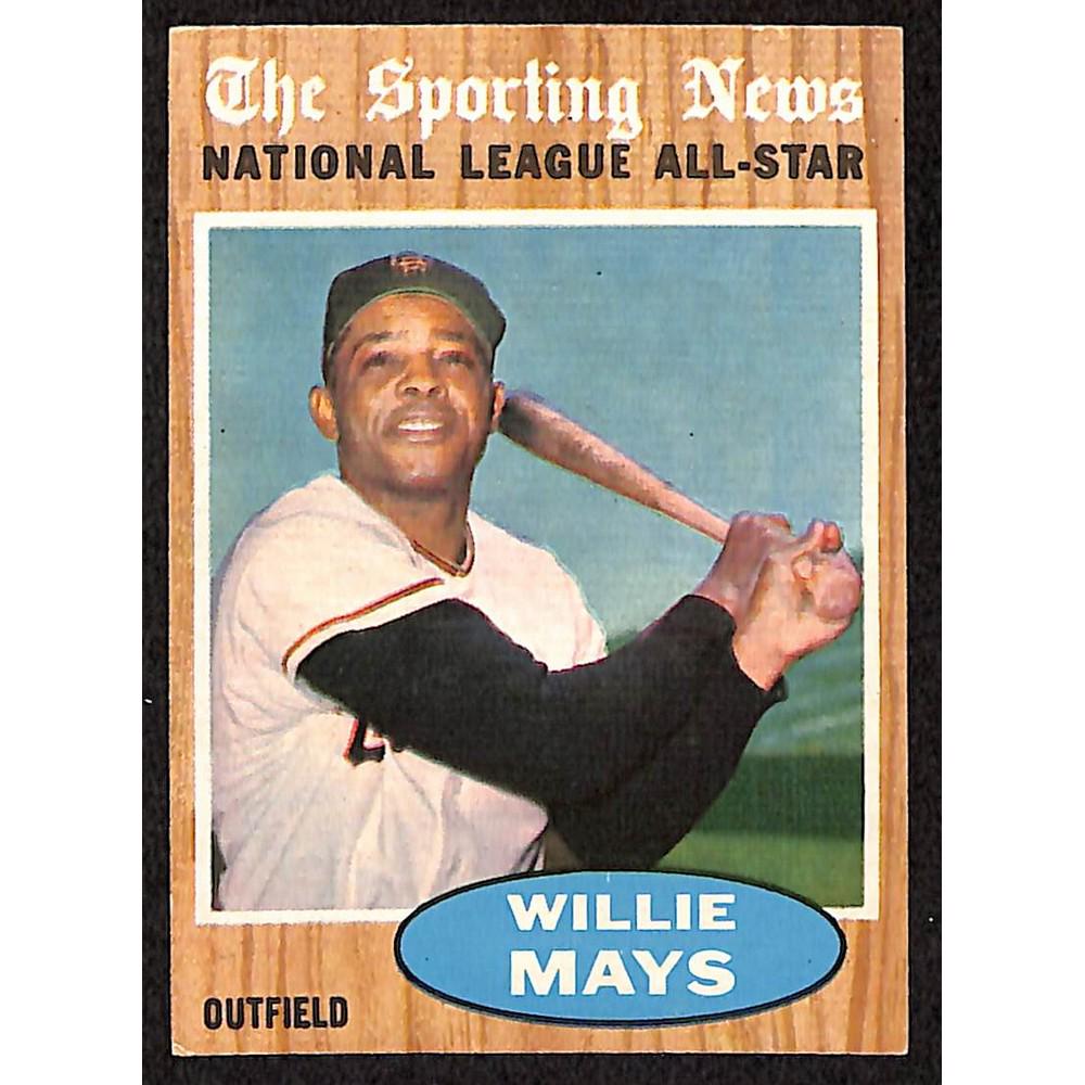 1962 Topps Willie Mays Allstar High Grade (1 of 2)