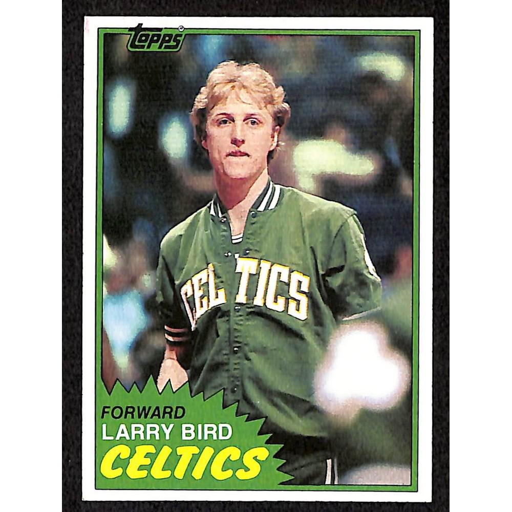 1981 Topps Larry Bird 2nd Year Centered (1 of 2)