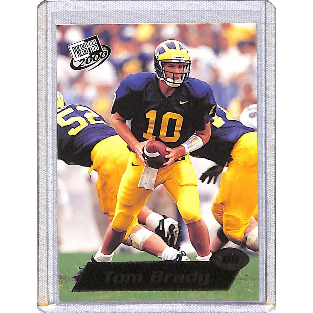 2000 Press Pass Tom Brady Rookie (1 of 2)