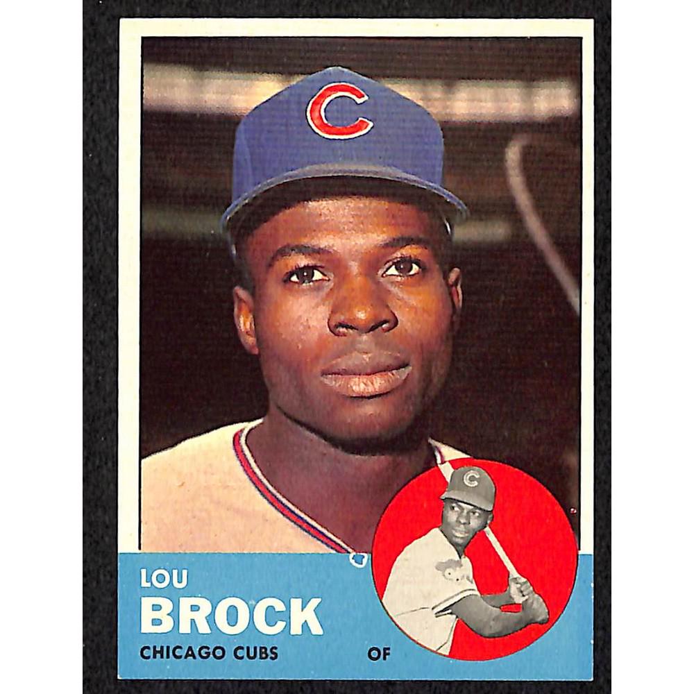 1963 Topps Lou Brock High Grade (1 of 2)