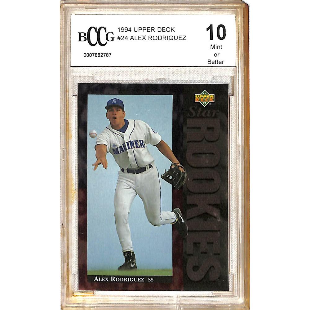 1994 Upper Deck Alex Rodriguez Rc Bccg 10 (1 of 2)