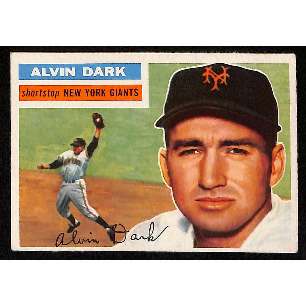 1956 Topps Alvin Dark Nice Condition (1 of 2)