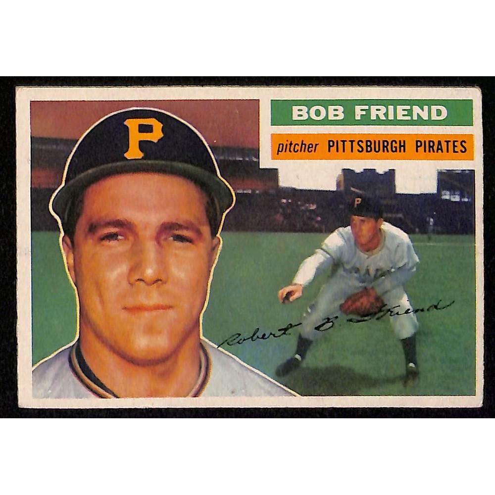 1956 Topps Bob Friend Nice Condition (1 of 2)