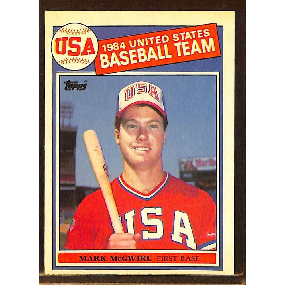 1985 Topps Mark Mcgwire Rookie (1 of 2)