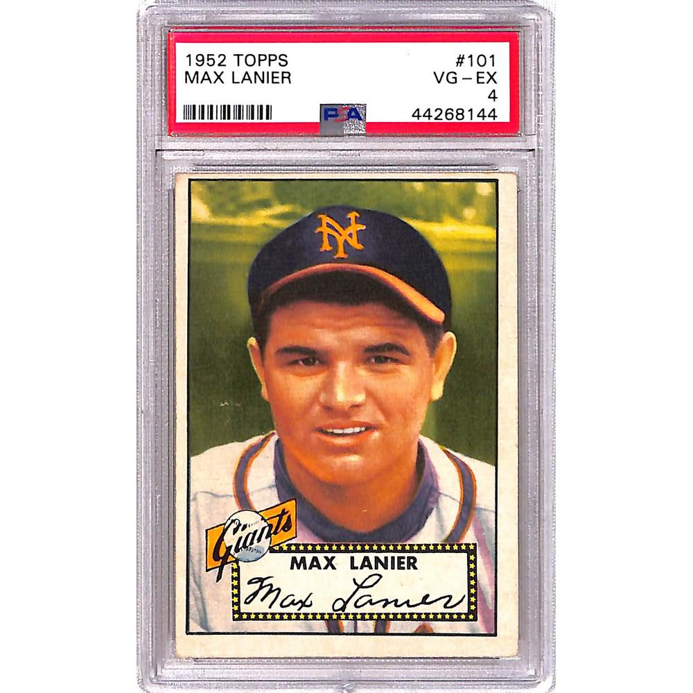 1952 Topps Max Lanier Psa 4 (1 of 2)