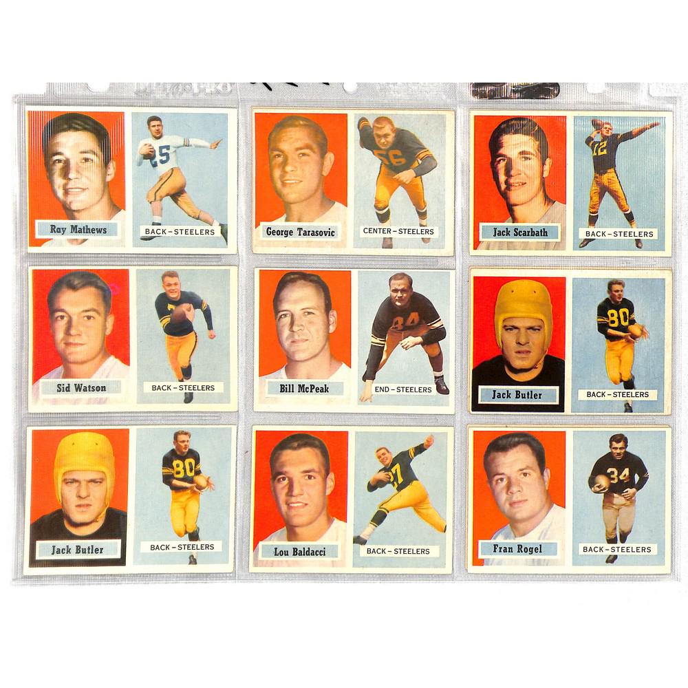 13 1957 Topps Football Cards Nice (1 of 2)