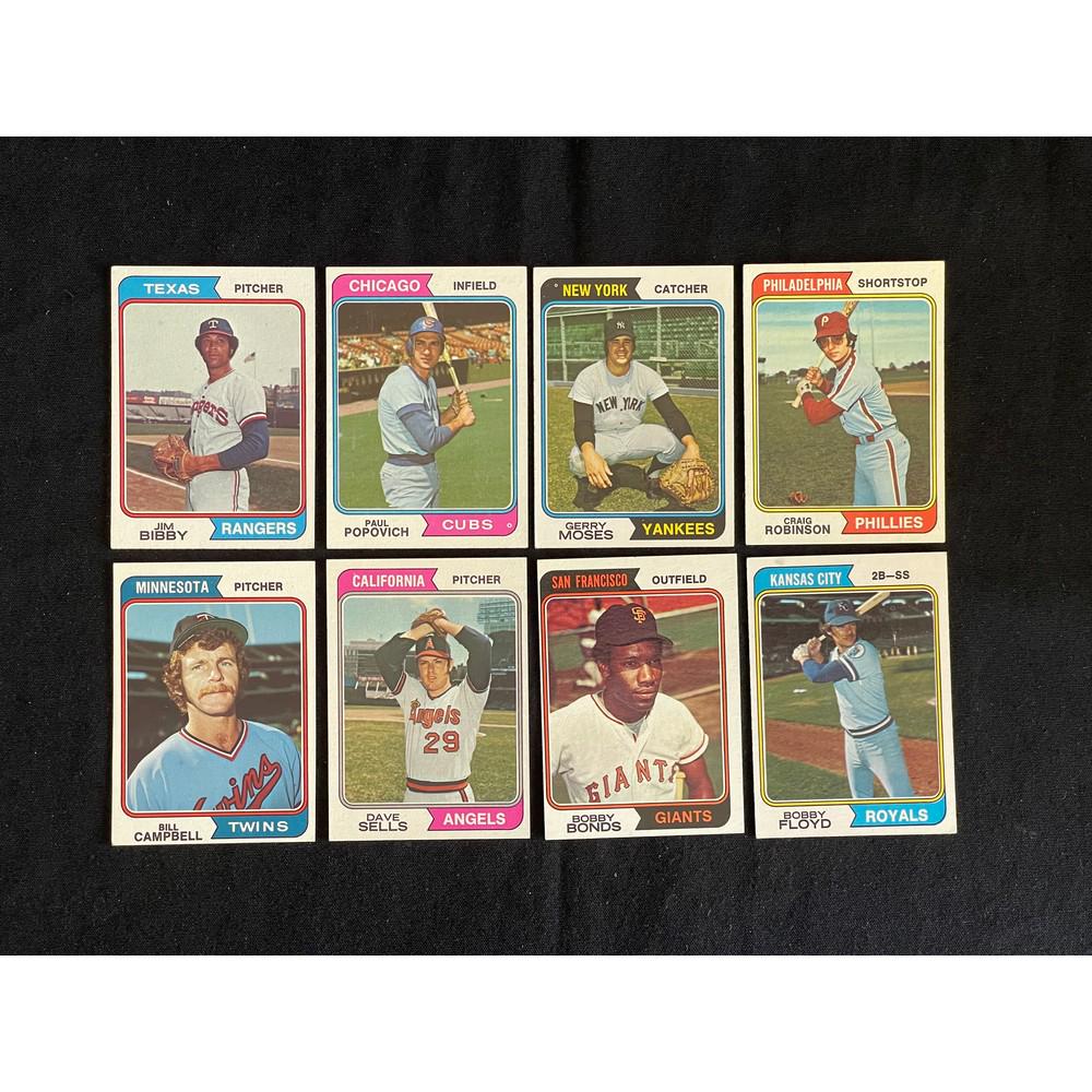 150 1974 Topps Baseball Cards Auction