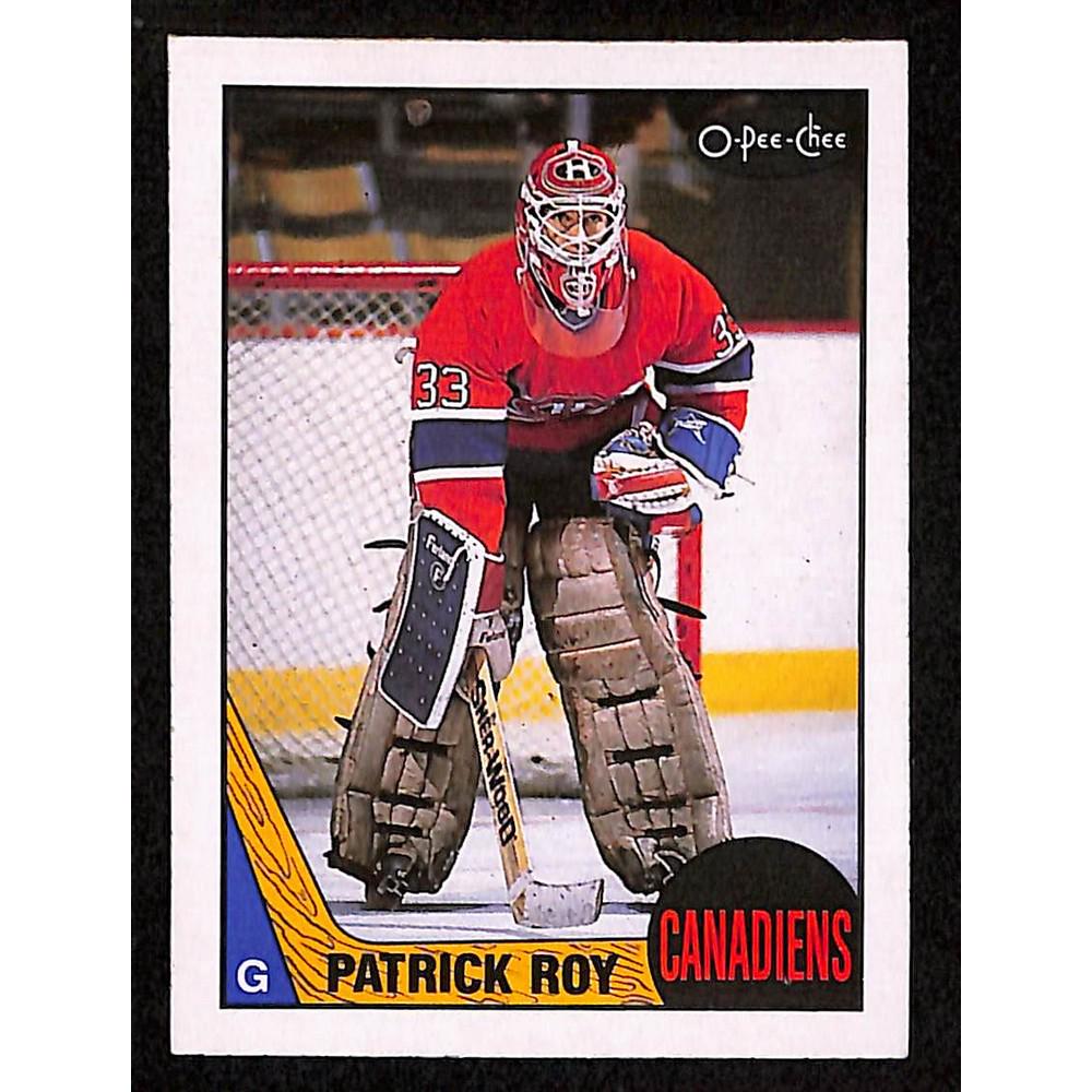 1987 Opc Patrick Roy Nice Condition: 1987 Opc Patrick Roy Nice Condition