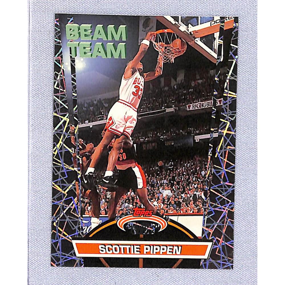 1992 Beam Team Scottie Pippen Nice Shape: 1992 Beam Team Scottie Pippen Nice Shape