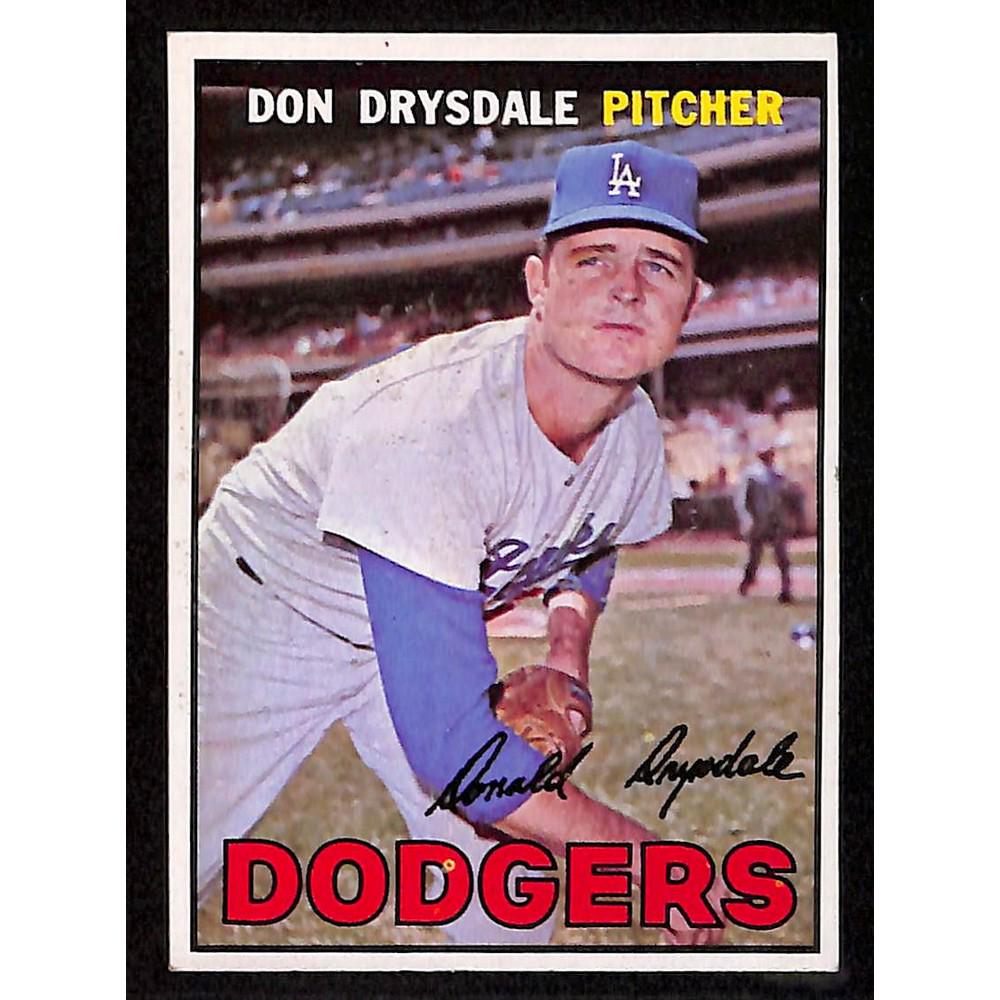 1967 Topps Don Drysdale: 1967 Topps Don Drysdale
