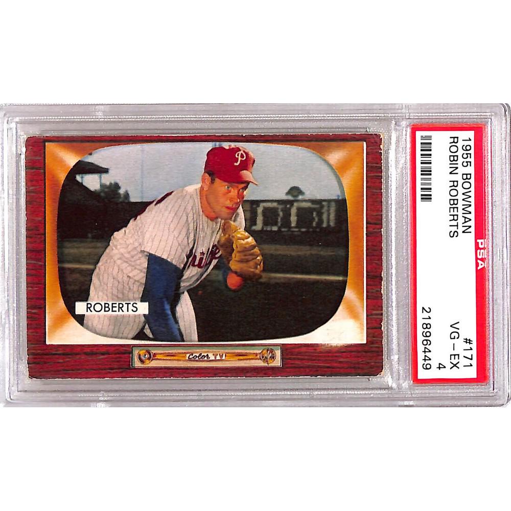 1955 Bowman Robin Roberts Psa 4 (1 of 2)