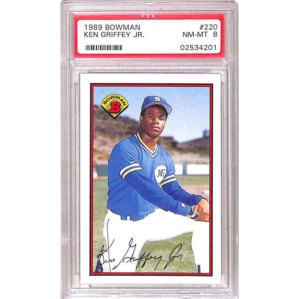 1989 Bowman Ken Griffey Jr. Rc Psa 8 (1 of 2)