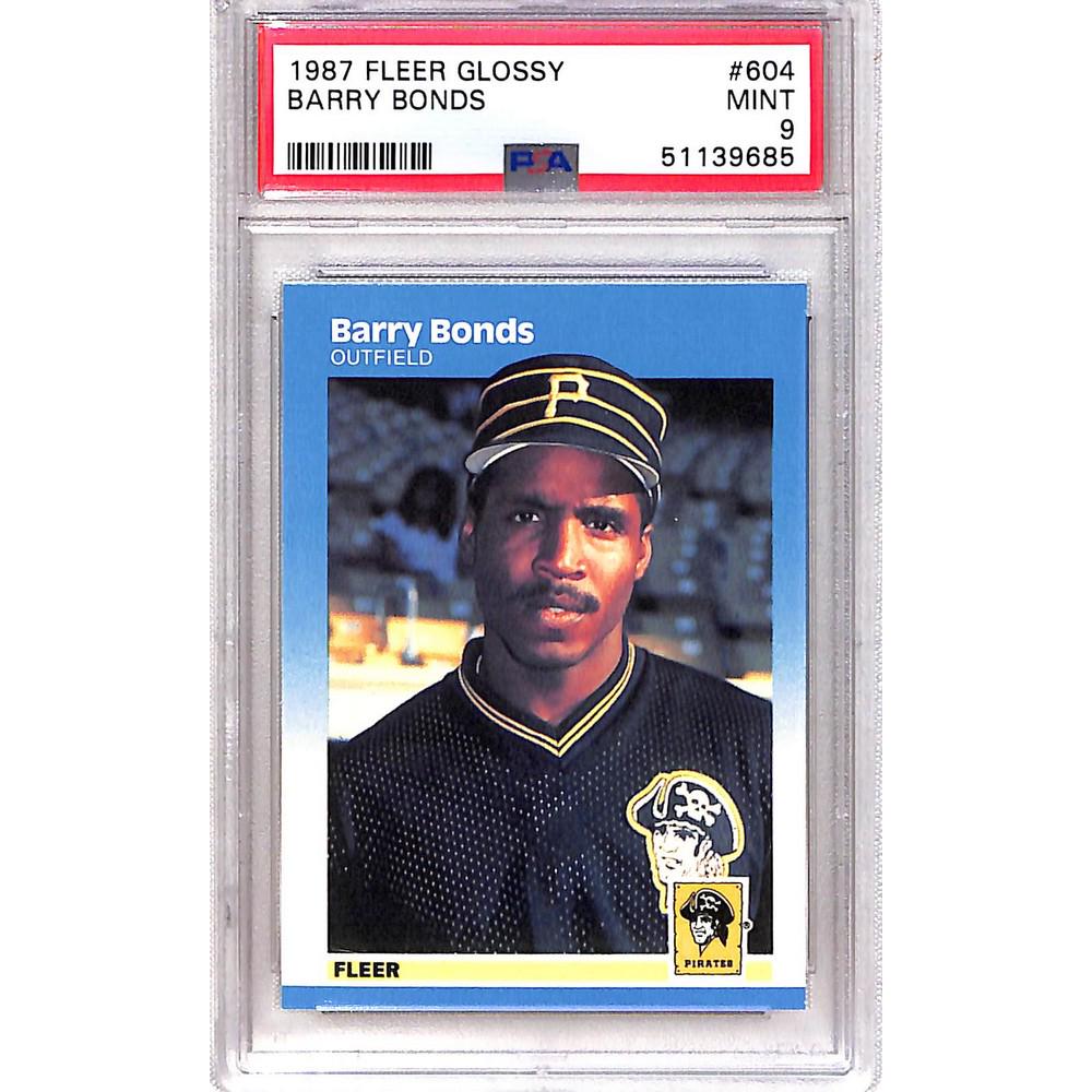 1987 Fleer Glossy Barry Bonds Psa 9 (1 of 2)