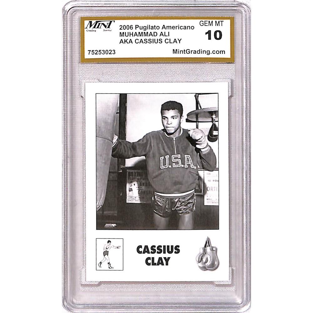 2006 Pugilato Cassius Clay Graded 10: 2006 Pugilato Cassius Clay Graded 10