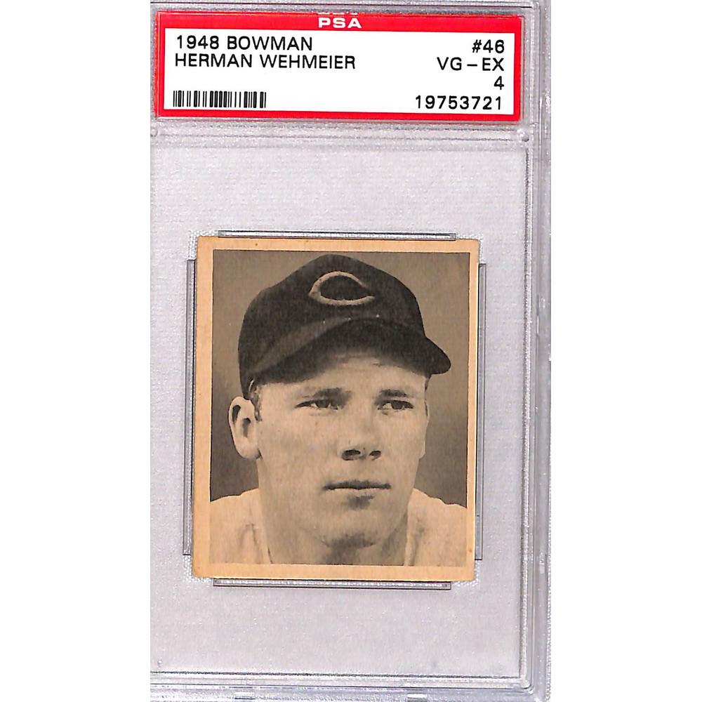 1948 Bowman Herman Wehmeier Psa 4 (1 of 2)