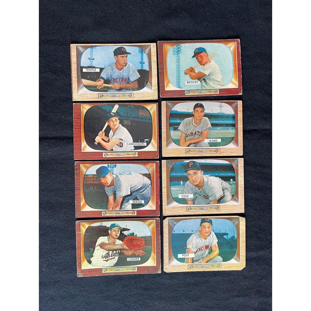 45 Low Grade 1955 Bowman Baseball Cards (1 of 2)