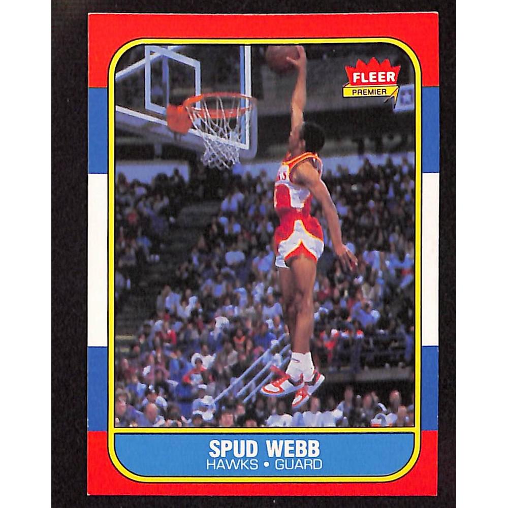 1986 Fleer Spud Webb Rookie (1 of 2)