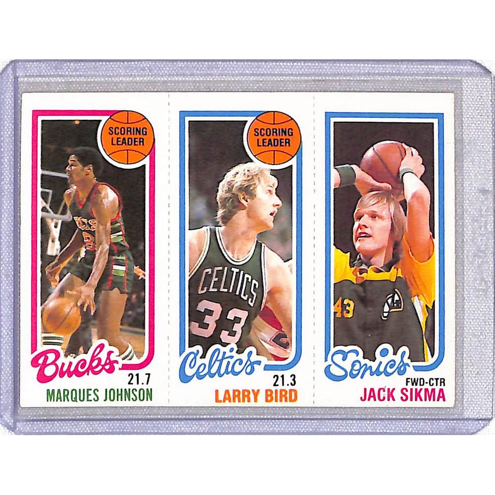 1980 Topps Larry Bird Rookie Leader (1 of 2)
