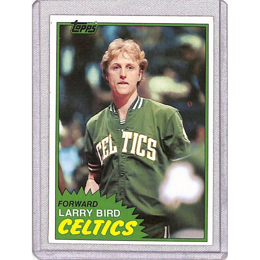 1981 Topps Larry Bird 2nd Year (1 of 2)