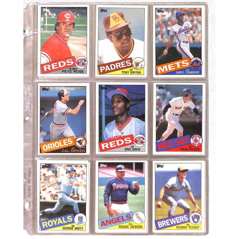 27 1985 Topps Baseball Stars/hof (1 of 3)