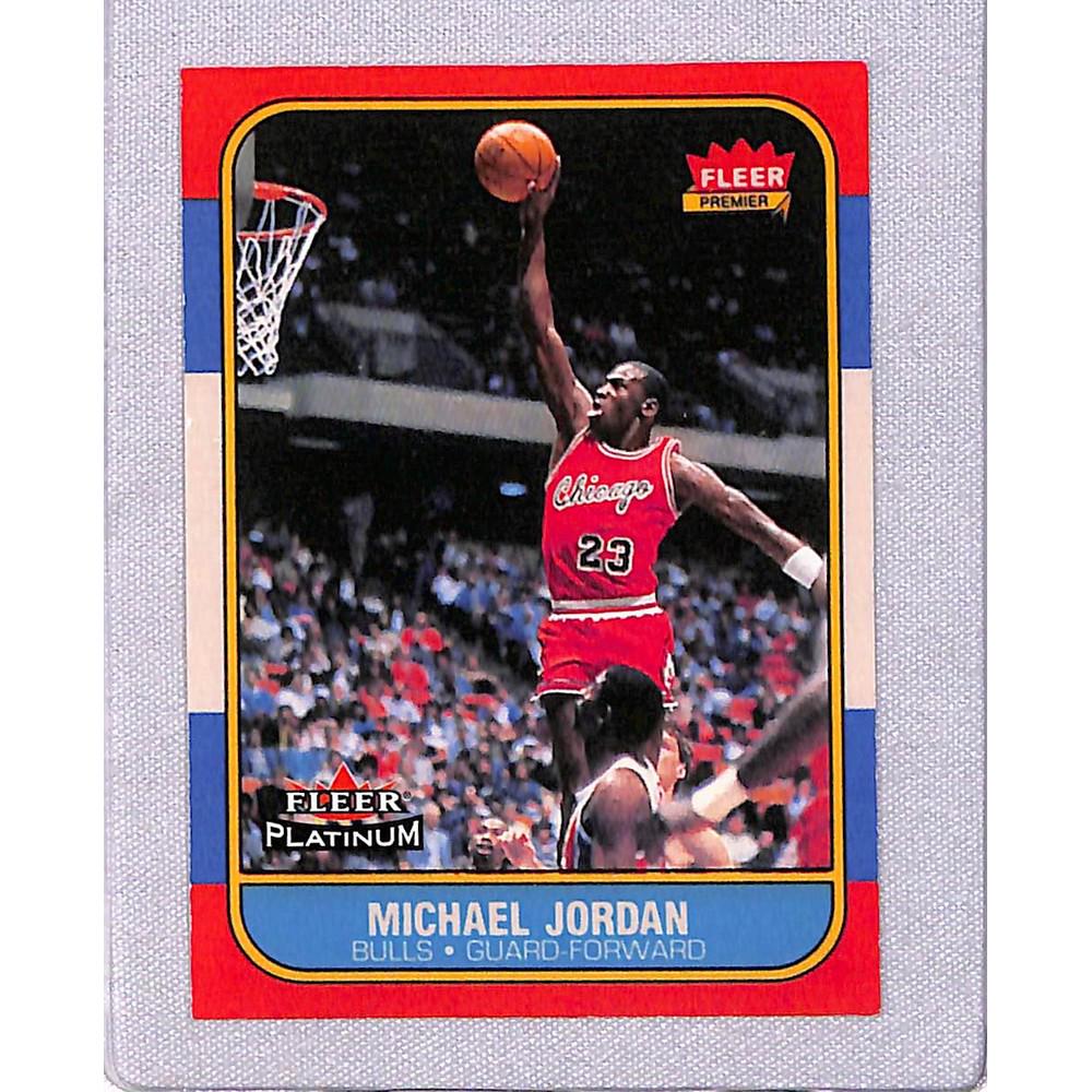 Fleer Platinum Michael Jordan Rookie Insert: Reprint