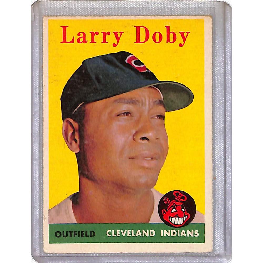 1958 Topps Crease Free Larry Doby (1 of 2)