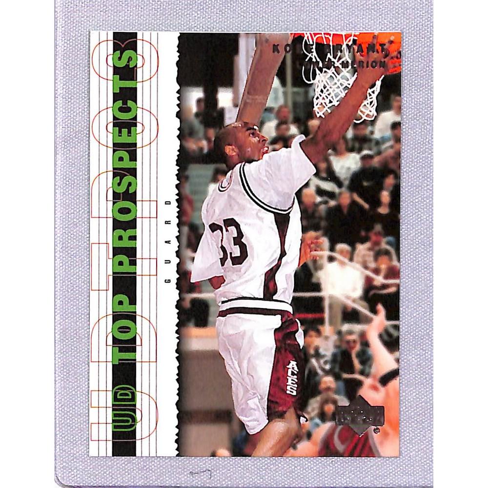 2003 Upper Deck Kobe Bryant High School Card (1 of 2)